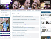 Tablet Screenshot of ec-europa-campus.com